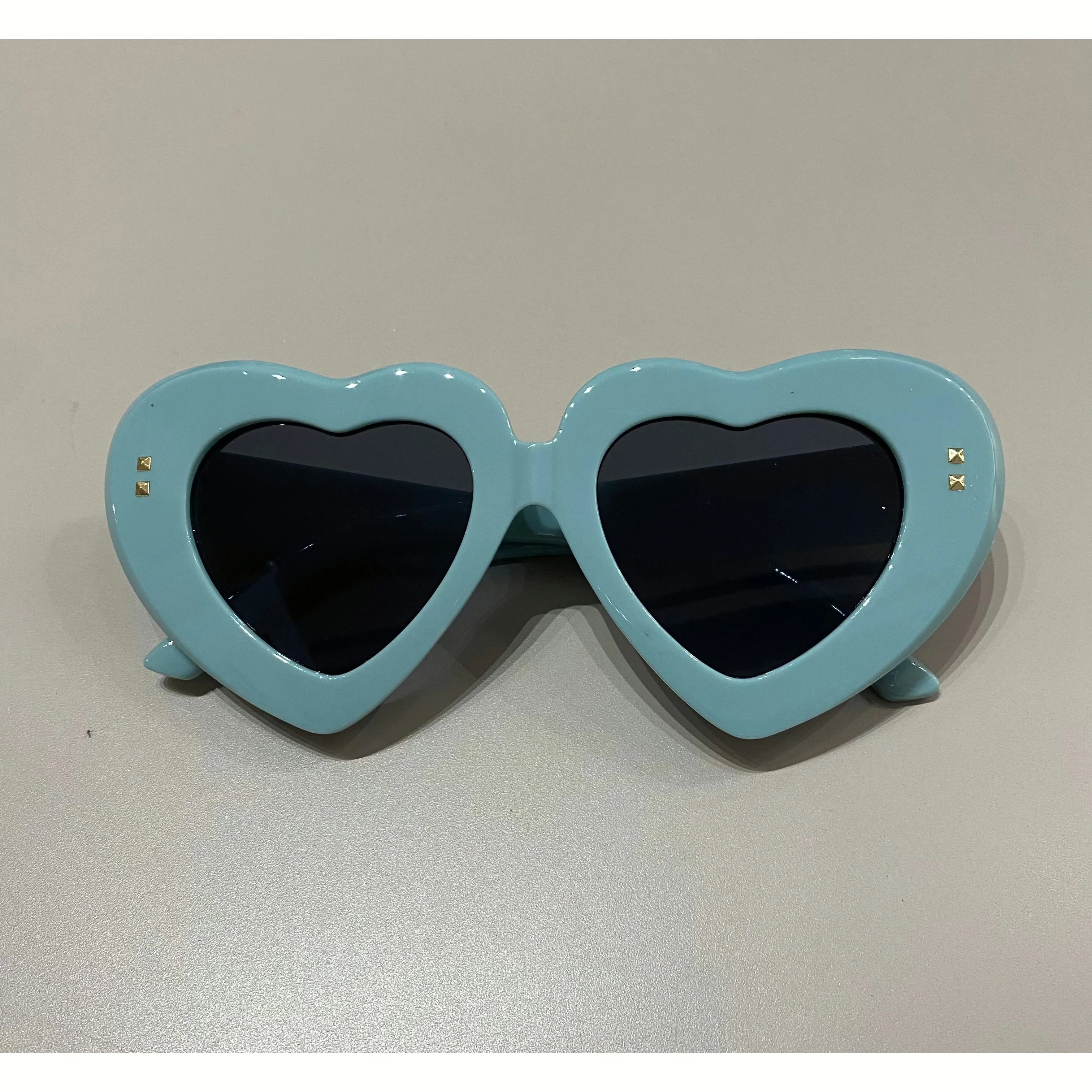 Bubble Heart Framed Sunglasses