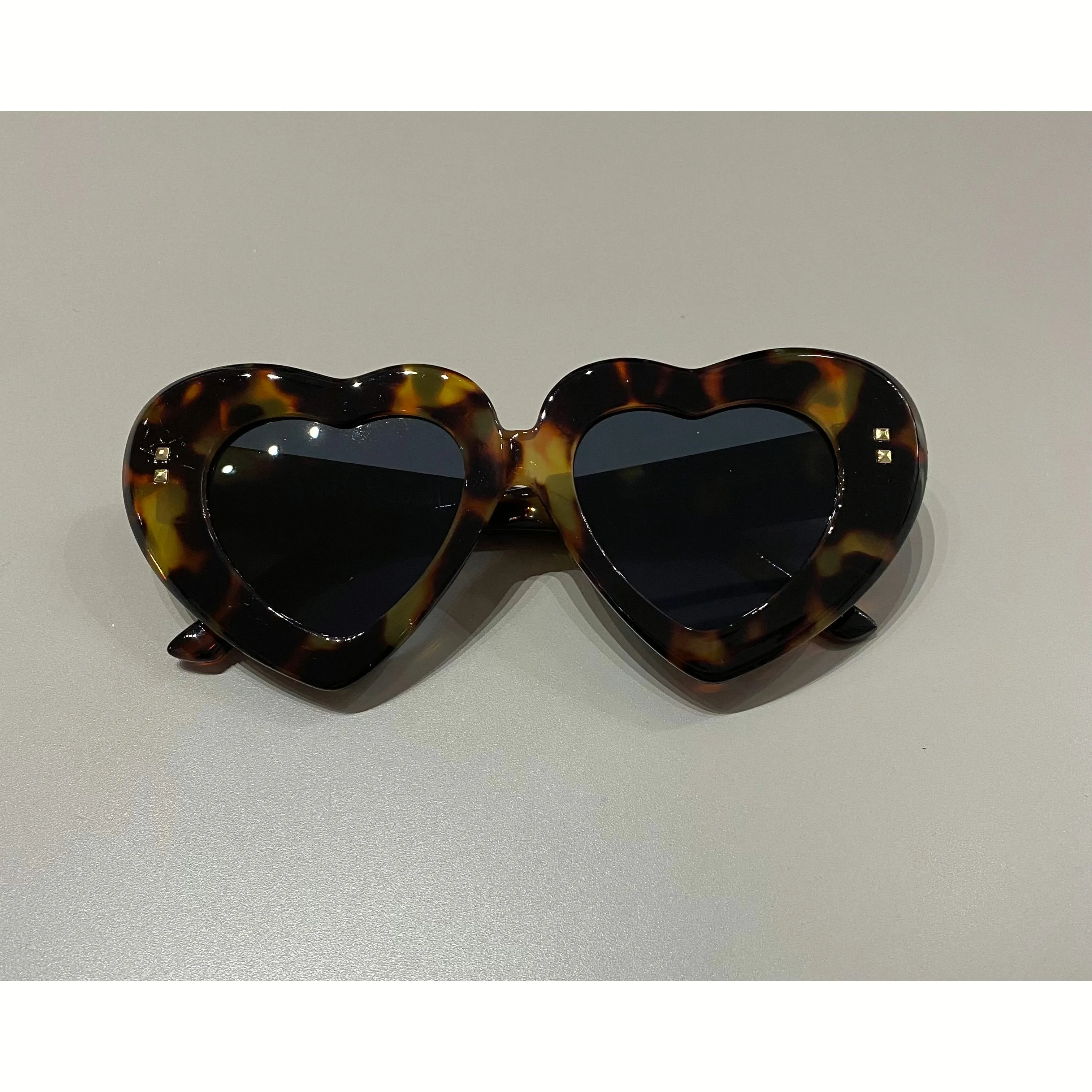 Bubble Heart Framed Sunglasses