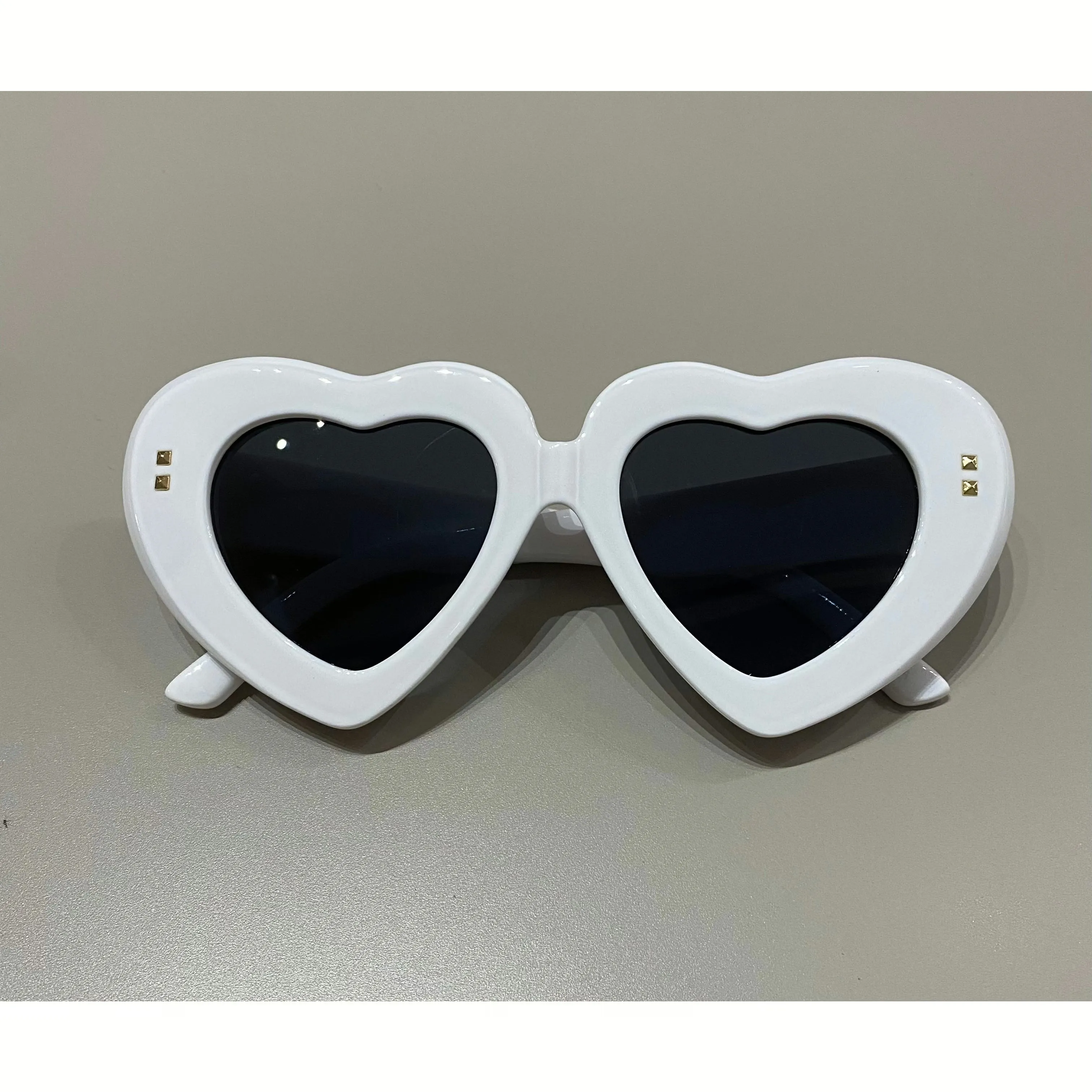 Bubble Heart Framed Sunglasses