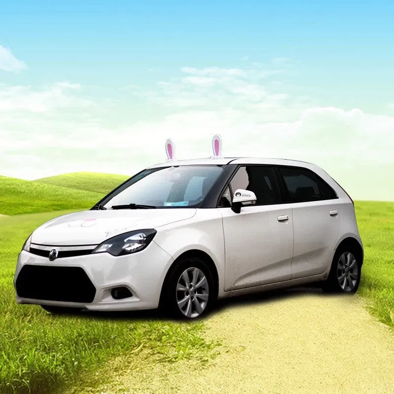 Bunny Ears for Cars - Black