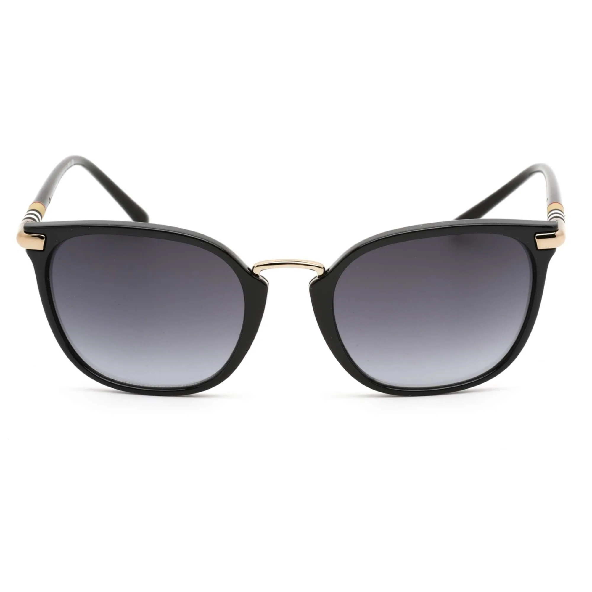 Burberry Women's Sunglasses - Black Cat Eye Frame Grey Gradient Lens | BE4262 30018G
