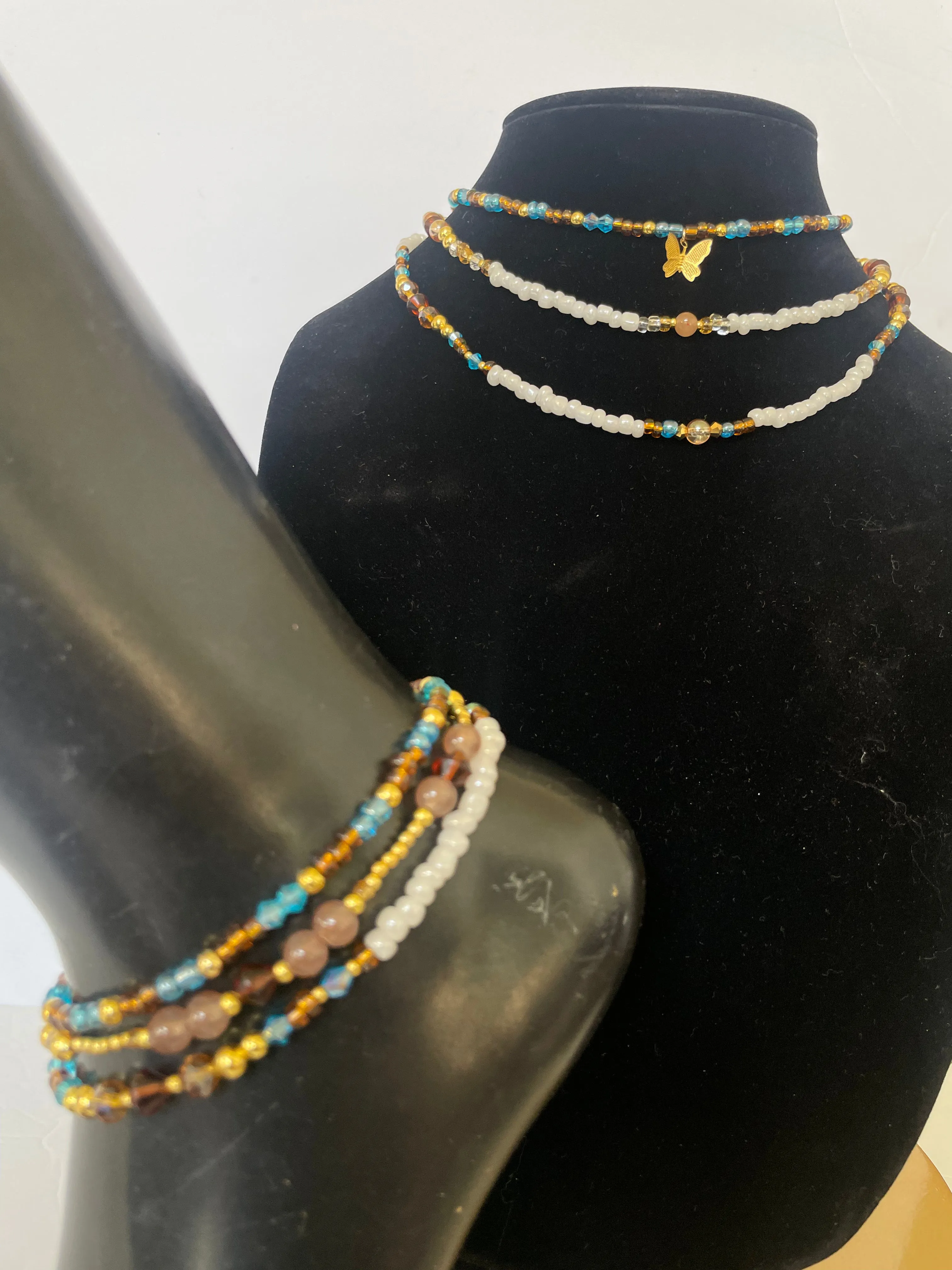 Butterfly Goddess Anklets