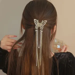 Butterfly Hair Clips for Styling Fancy Hair Claw Clip for Thin Hair for Women Elegant Small Hair Accesssories Hair Barrettes for Girls 1Pcs