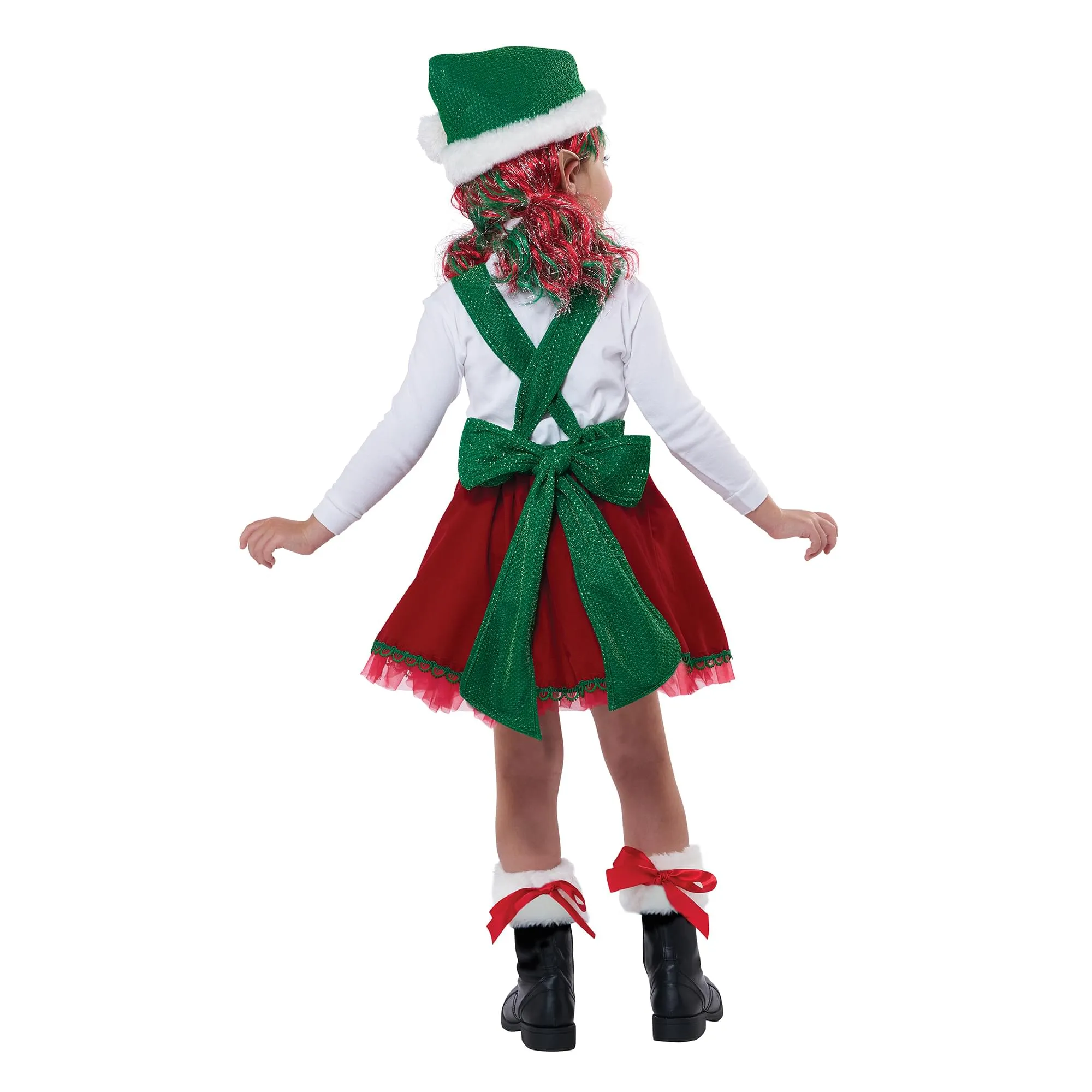 Candy Cane Elf Child Costume
