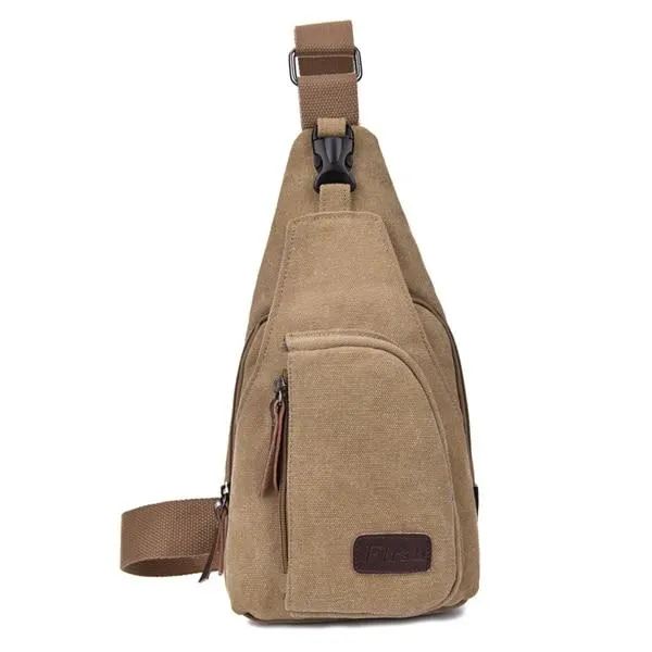 Canvas Crossbody Bag for Men