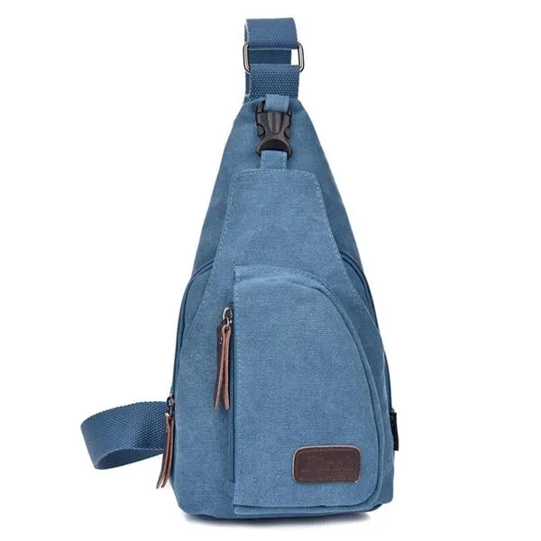 Canvas Crossbody Bag for Men