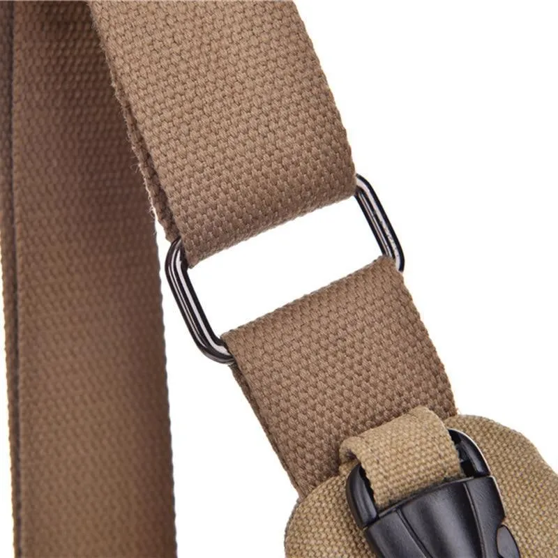Canvas Crossbody Bag for Men