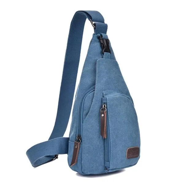 Canvas Crossbody Bag for Men