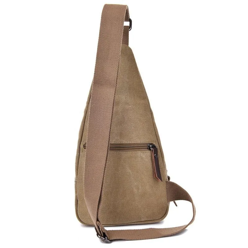 Canvas Crossbody Bag for Men