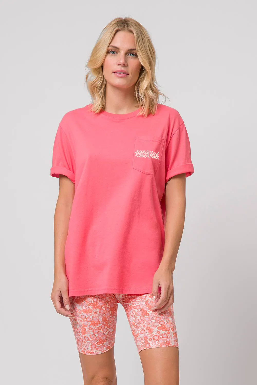 Capricorn T-shirt - Coral