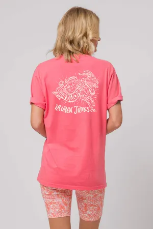 Capricorn T-shirt - Coral