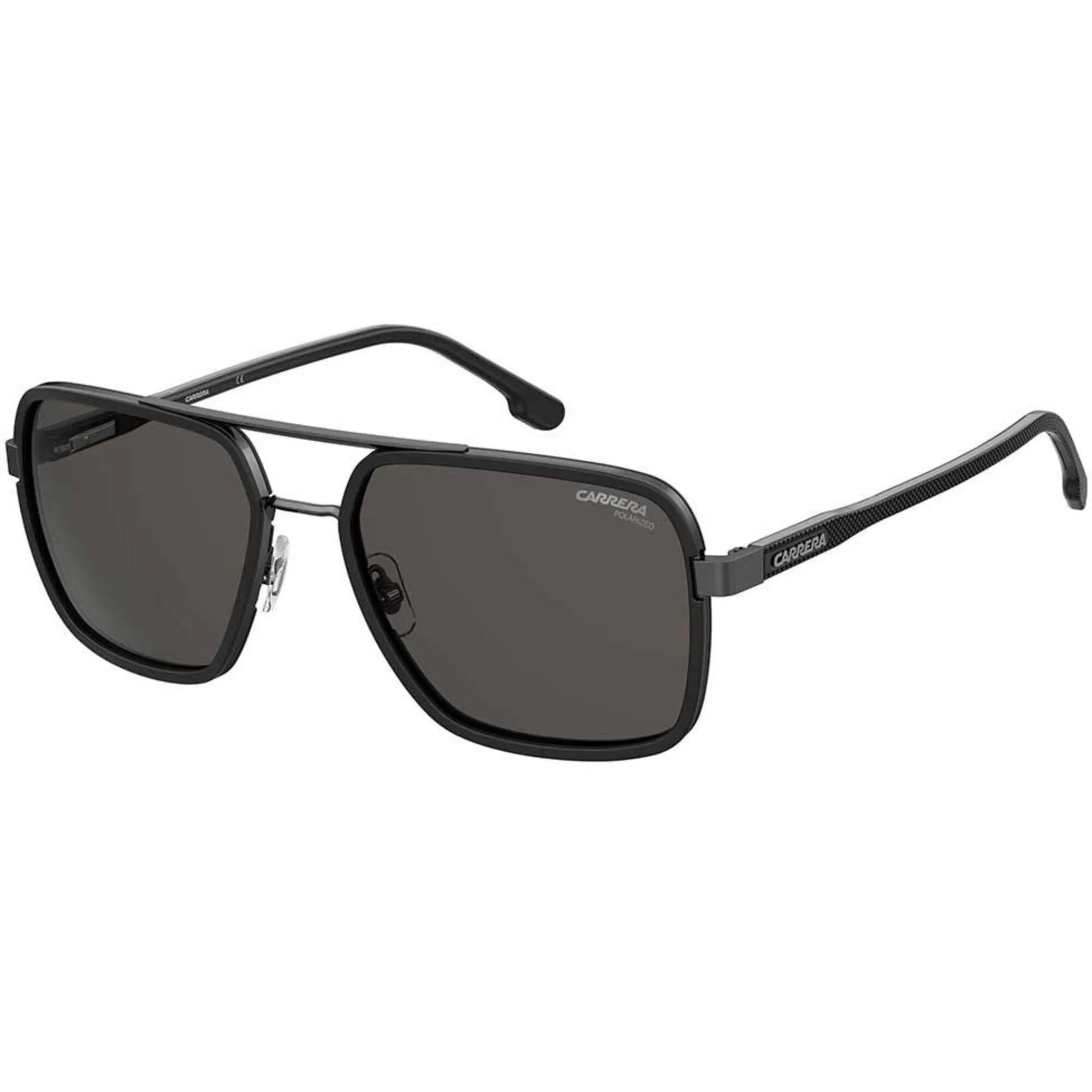 Carrera Men's Sunglasses - Ruthenium Black Plastic Full Rim Navigator | 256/S 0V81