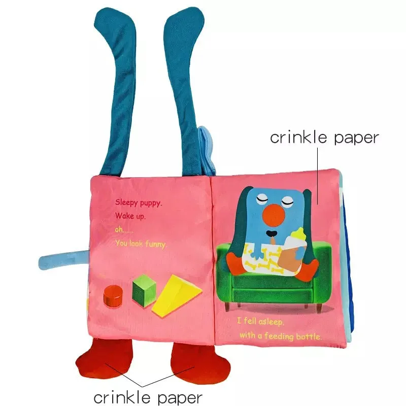 Cartoon Baby Cloth Book for Toddler