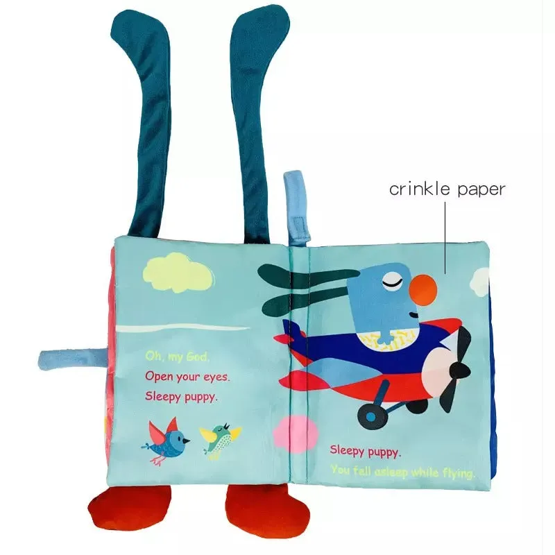 Cartoon Baby Cloth Book for Toddler