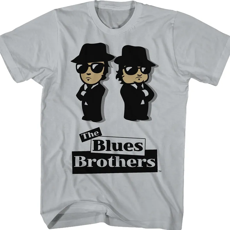Cartoon Blues Brothers T-Shirt