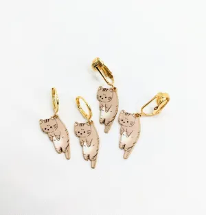 Cartoon Cat Earrings