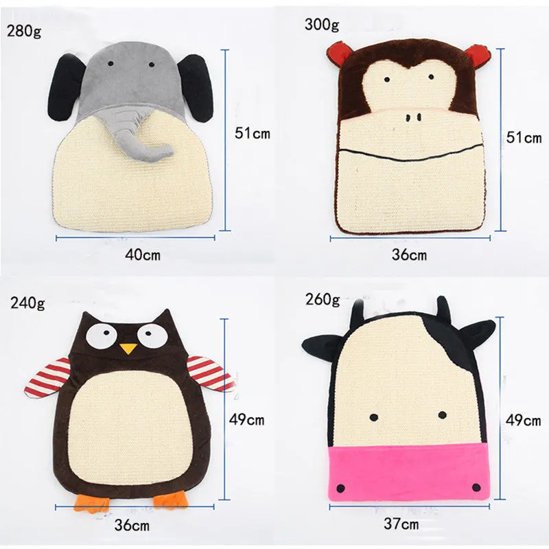 Cartoon Cat Scratching Kittens Claw 15