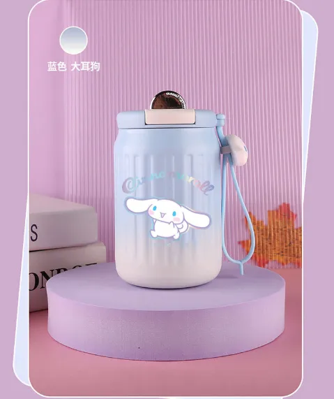 Cartoon Coffee Vacuum Cup 380ML