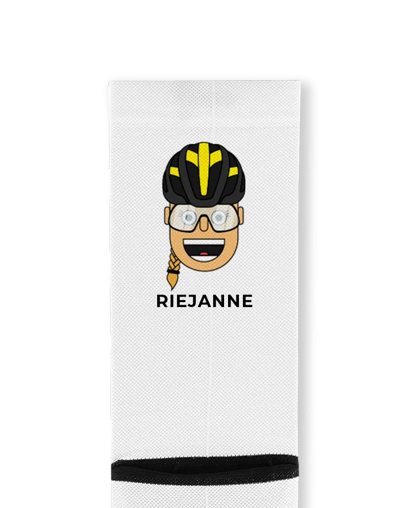 Cartoon Custom Printed cycling socks