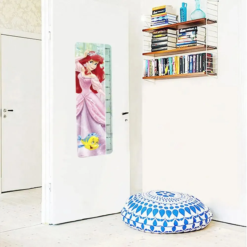 Cartoon Design Height Measure Wall Decals for Kids Room