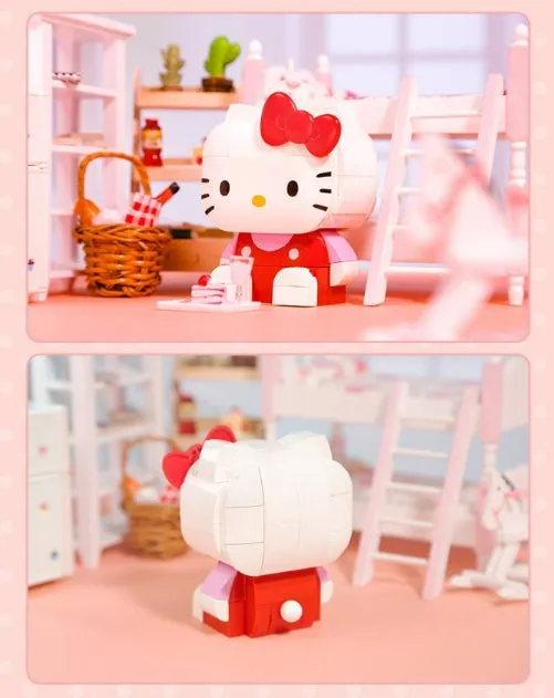 Cartoon Doll Building Blocks