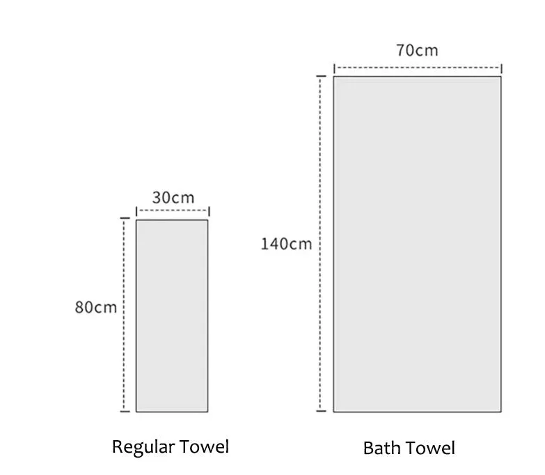 Cartoon Figure Bath Towel