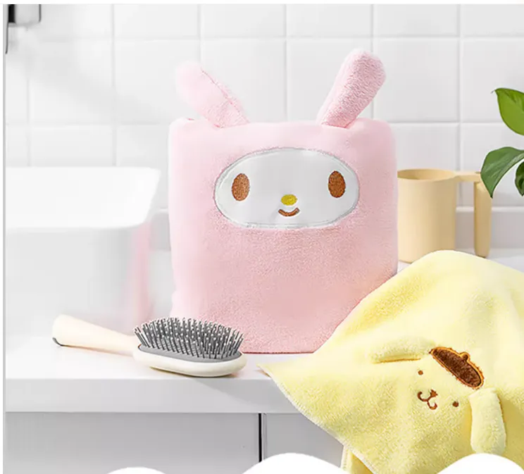 Cartoon Figure Bath Towel