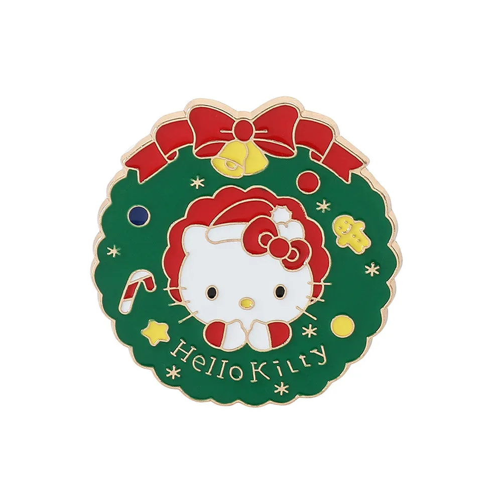 Cartoon Figure Christmas Pin