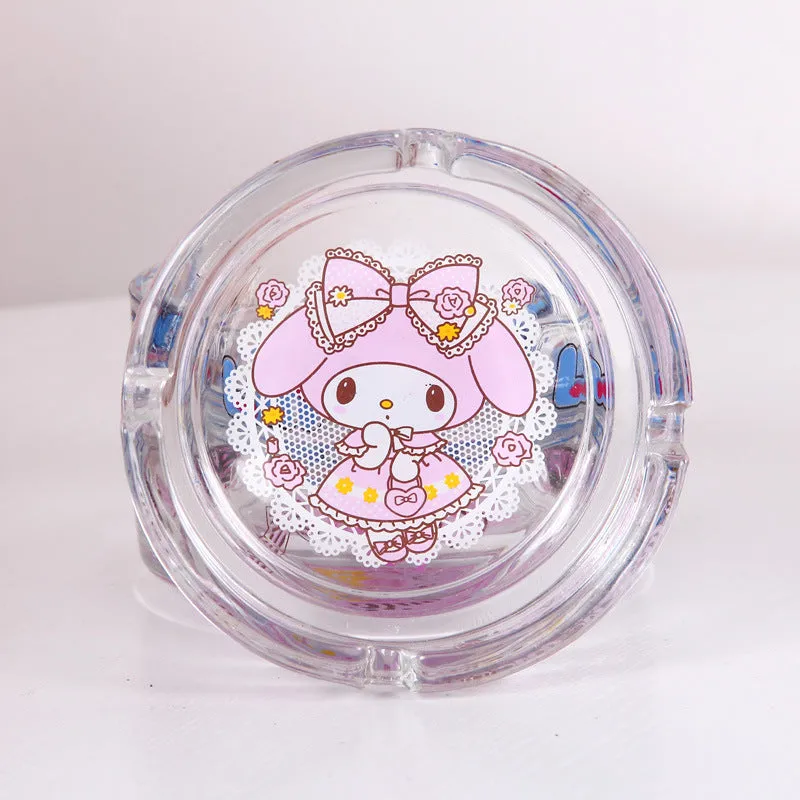 Cartoon Glass Ashtray