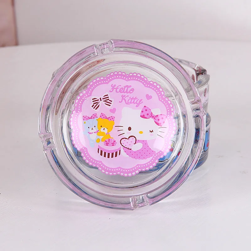 Cartoon Glass Ashtray