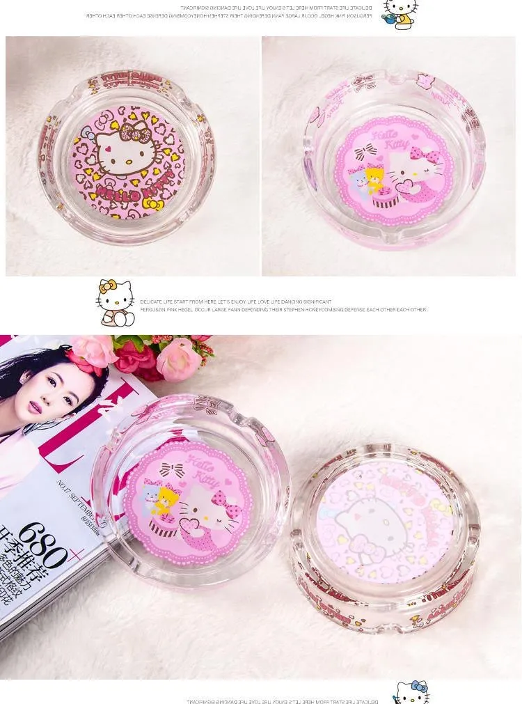 Cartoon Glass Ashtray