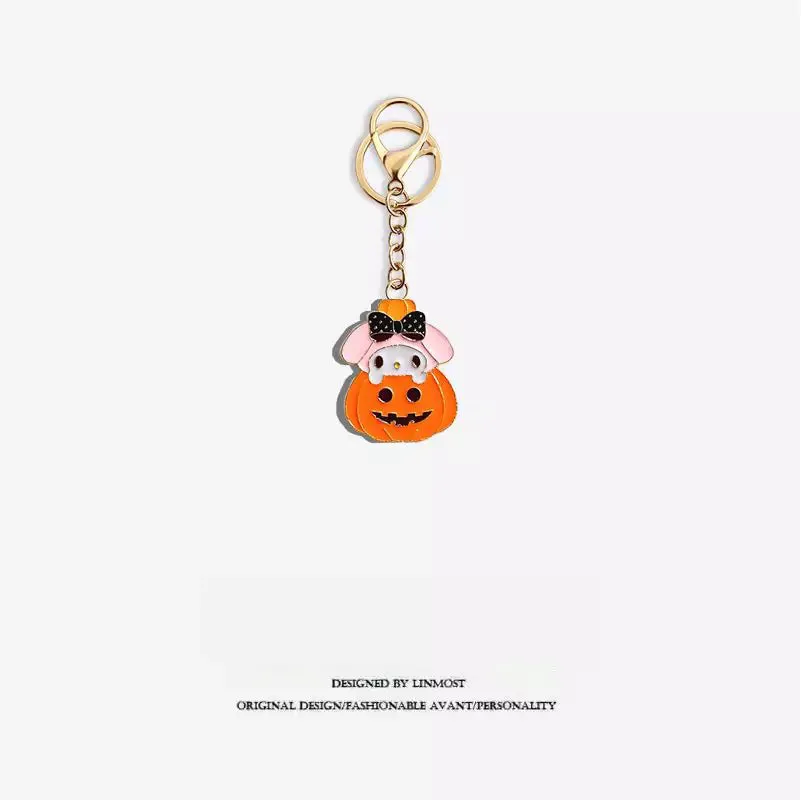 Cartoon Halloween Keychain Set