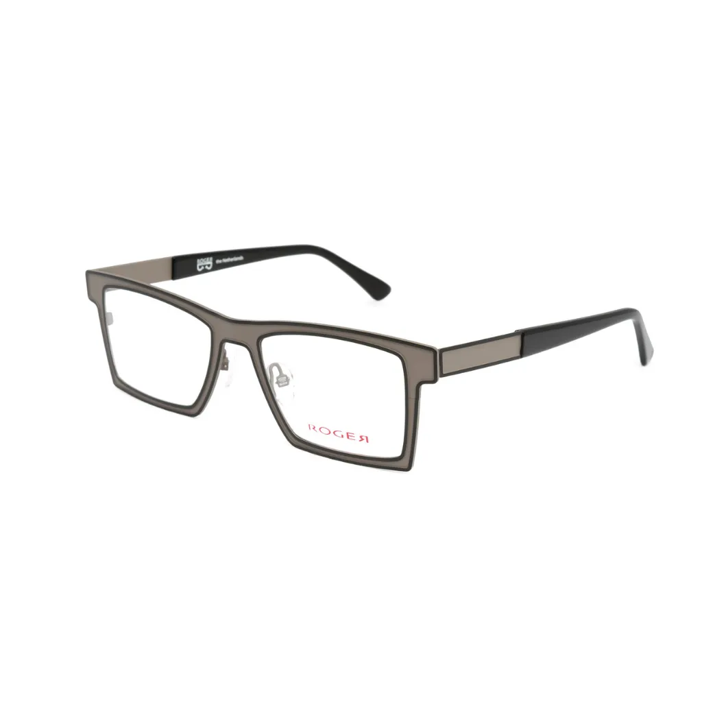 Cartoon Hoempapa Metal Rectangular Glasses