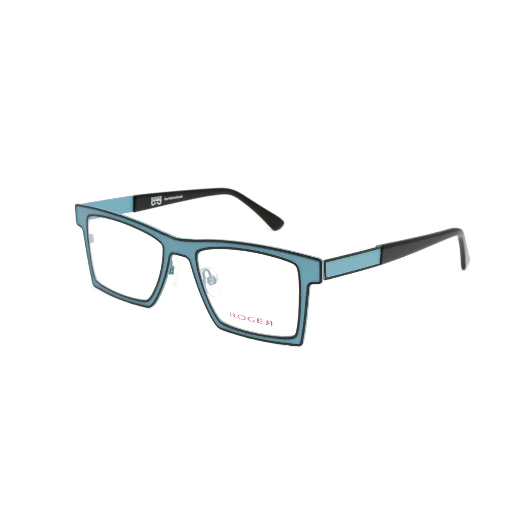 Cartoon Hoempapa Metal Rectangular Glasses