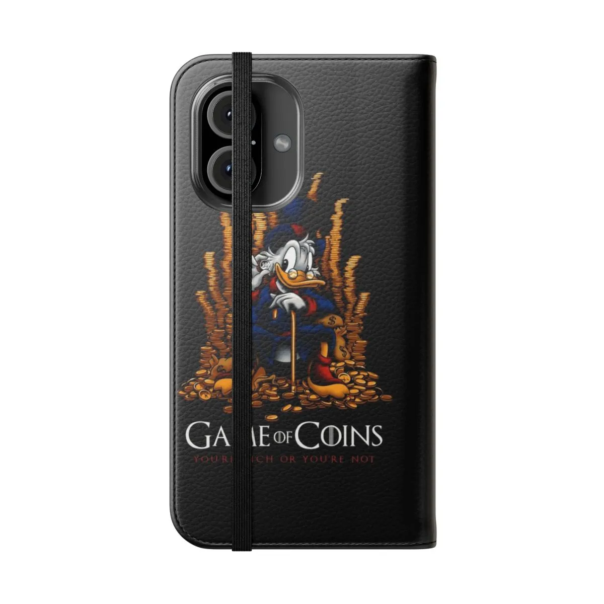 Cartoon-Inspired Flip Cover Phone Case