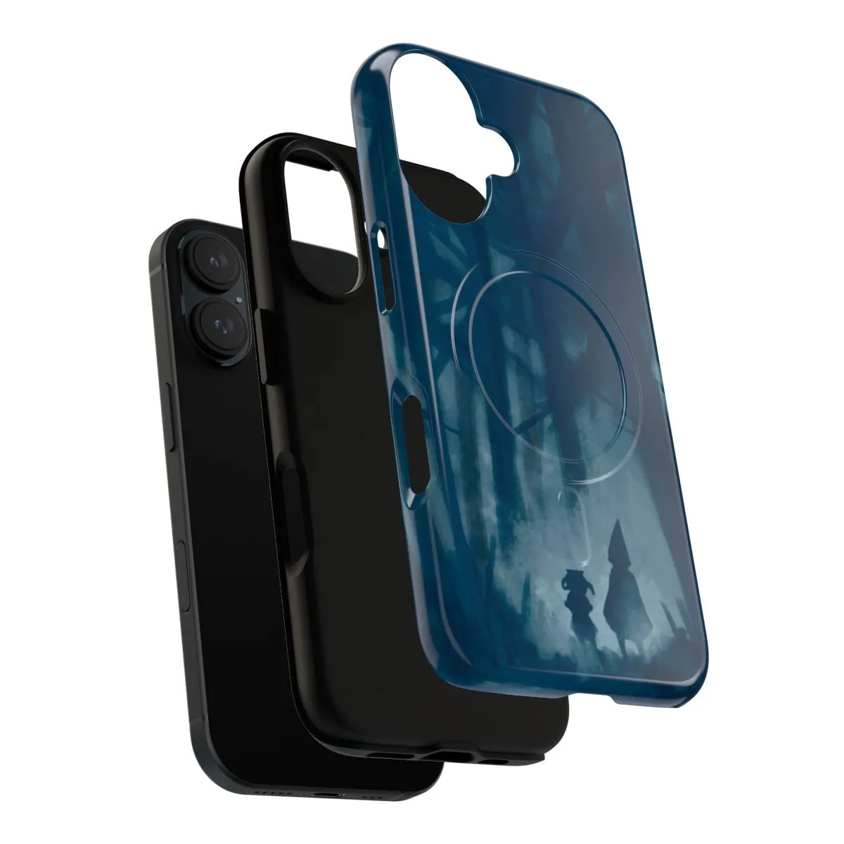 Cartoon-Inspired Magnetic Tough Phone Case - Over the Garden Wall Design