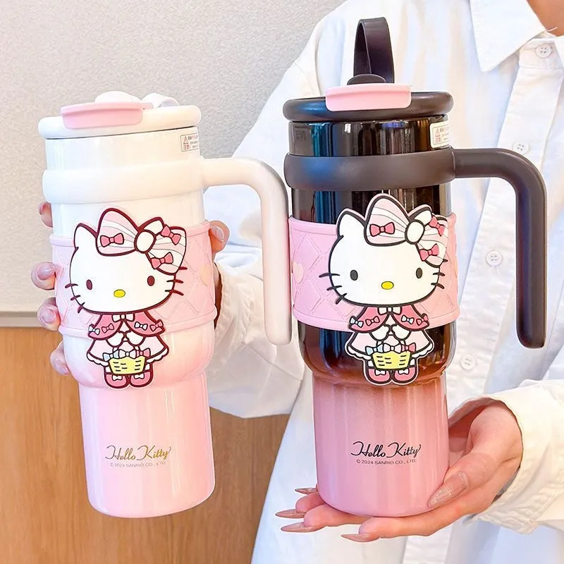Cartoon Insulated Bottle Dual Drink 900ml