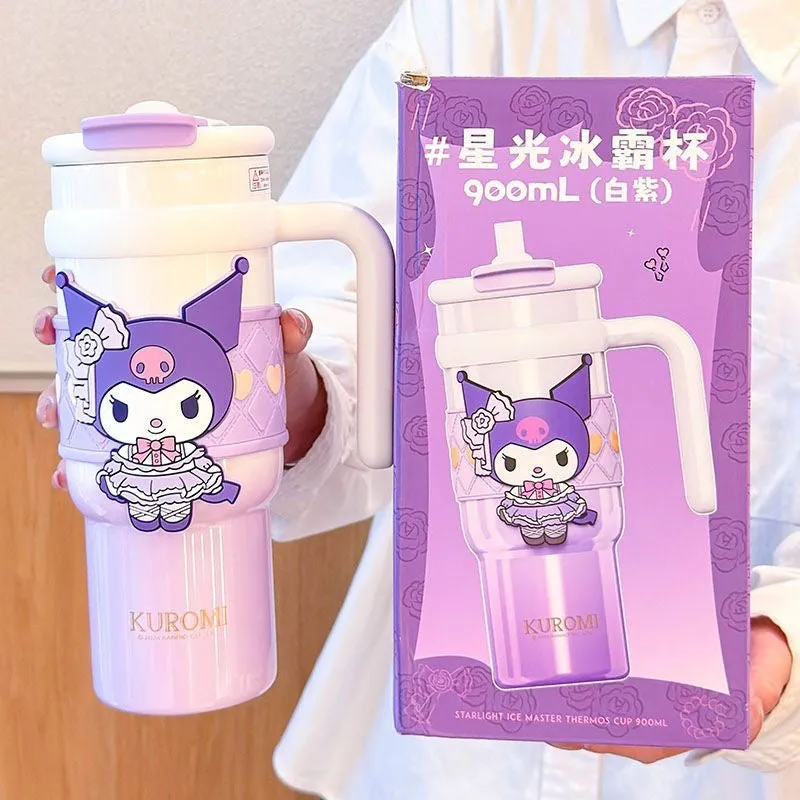 Cartoon Insulated Bottle Dual Drink 900ml