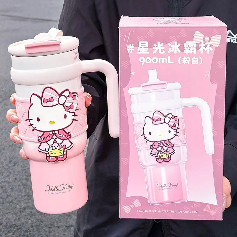 Cartoon Insulated Bottle Dual Drink 900ml
