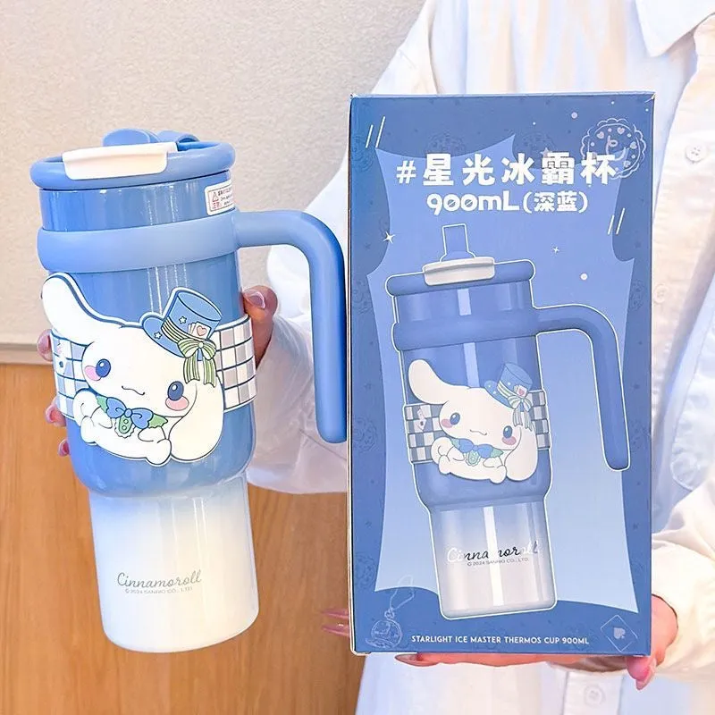 Cartoon Insulated Bottle Dual Drink 900ml