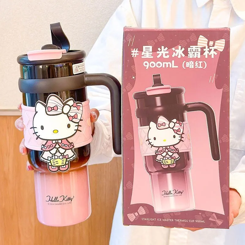 Cartoon Insulated Bottle Dual Drink 900ml