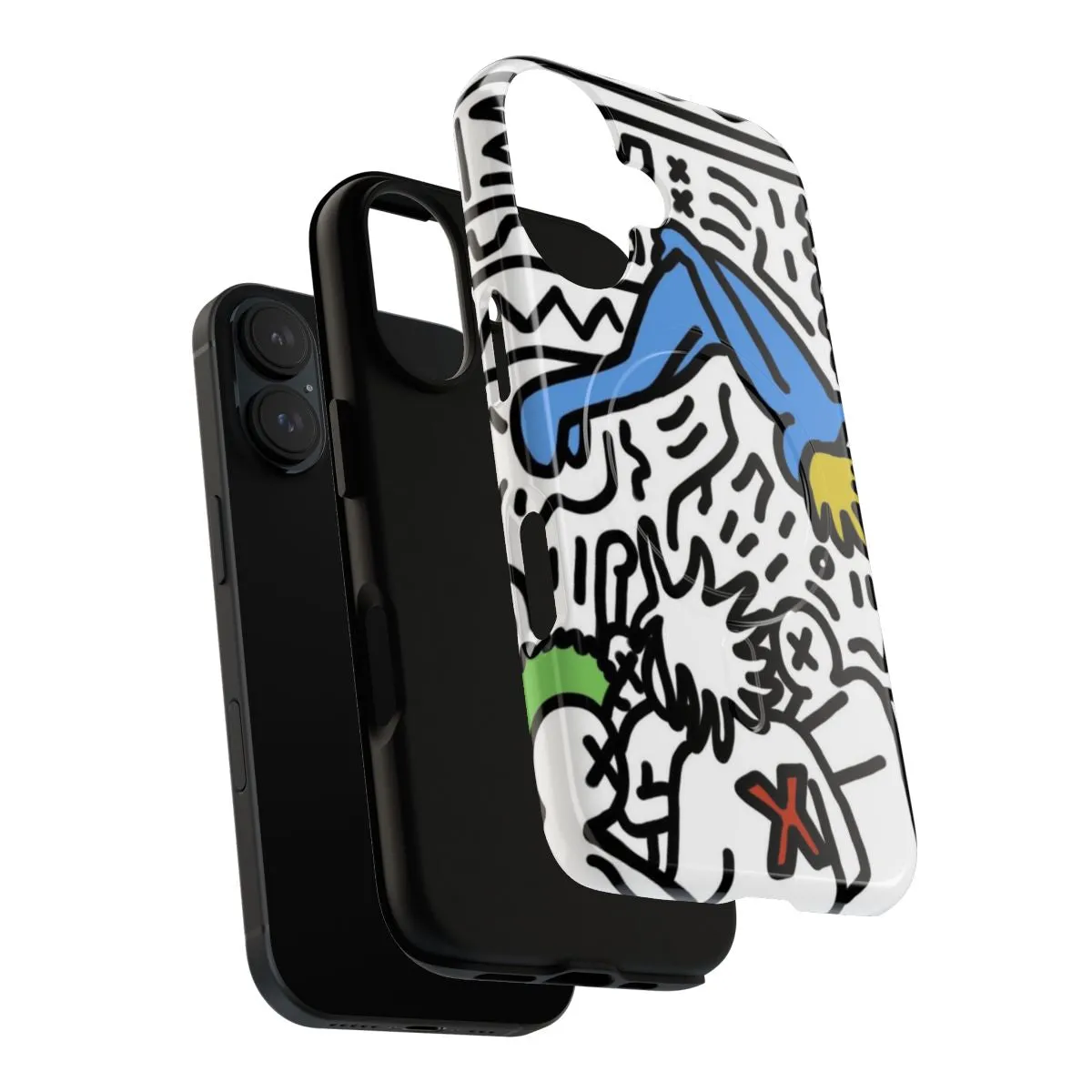 Cartoon Magnetic Tough Phone Case for Playboi Carti Fans