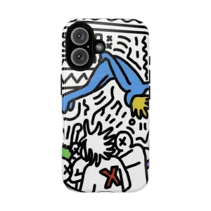 Cartoon Magnetic Tough Phone Case for Playboi Carti Fans