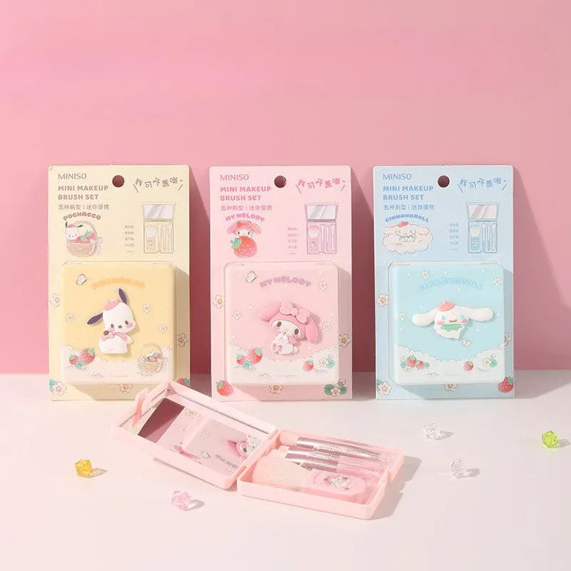 Cartoon Makeup Brush Set KI437