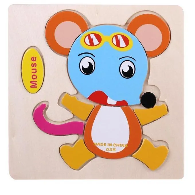 Cartoon Matching Shape Puzzle