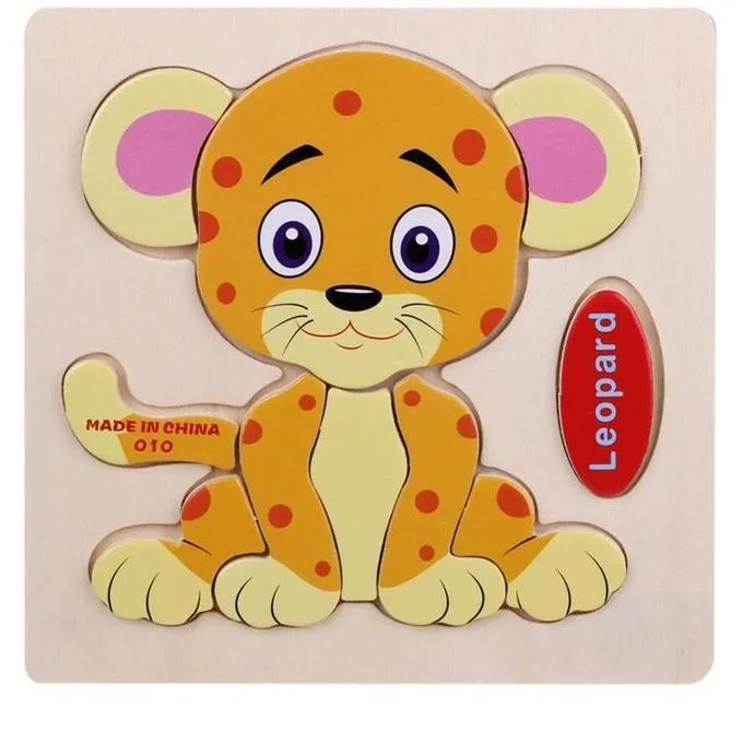Cartoon Matching Shape Puzzle