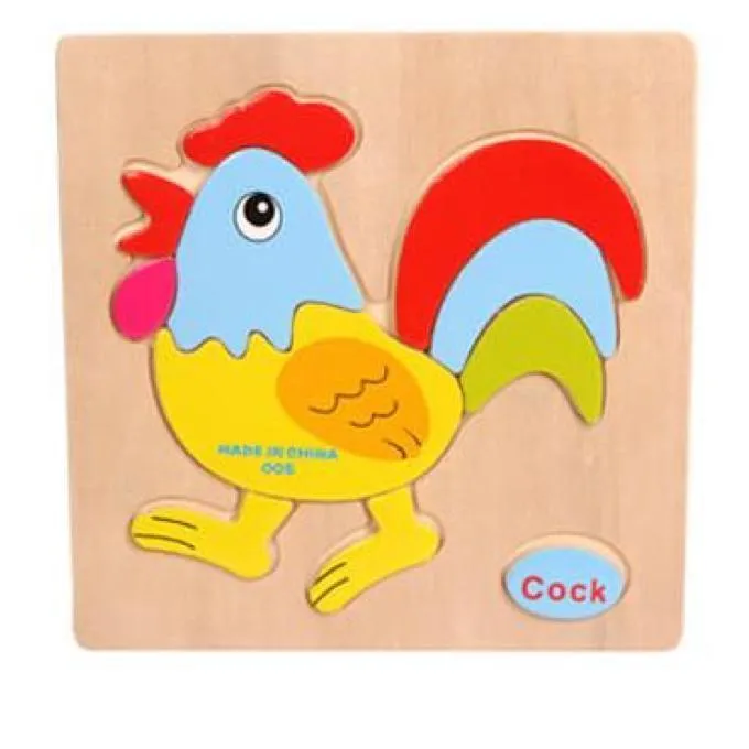 Cartoon Matching Shape Puzzle
