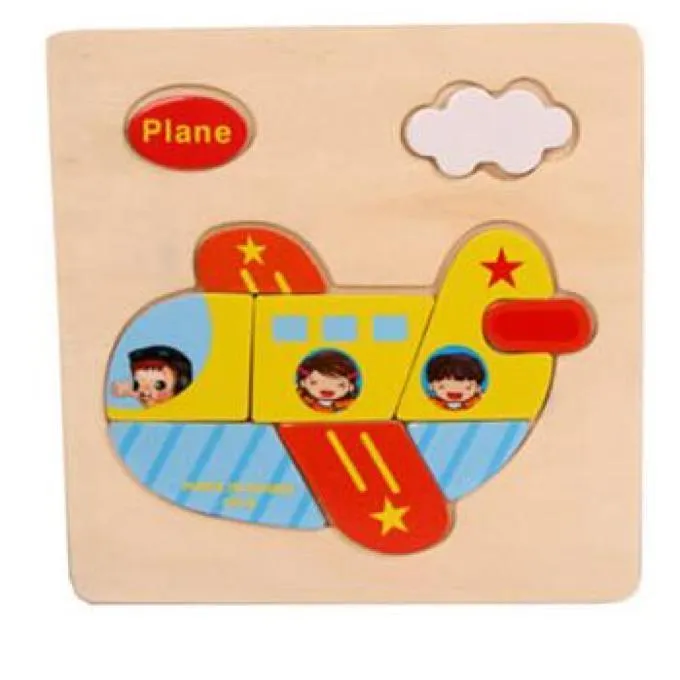 Cartoon Matching Shape Puzzle