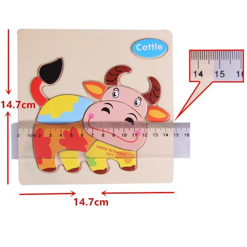 Cartoon Matching Shape Puzzle