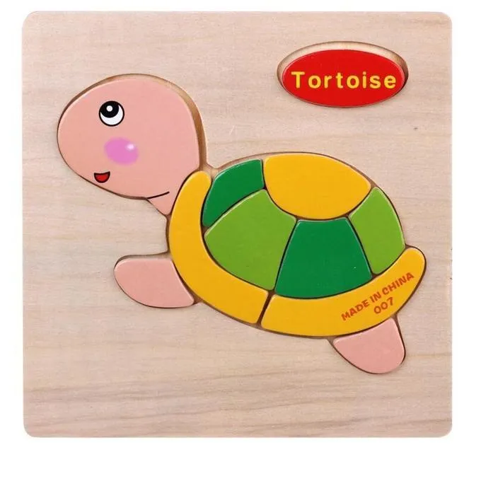 Cartoon Matching Shape Puzzle